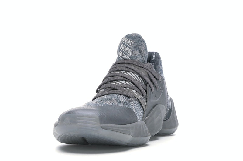 adidas Harden Vol. 4 Grey Three Cloud White