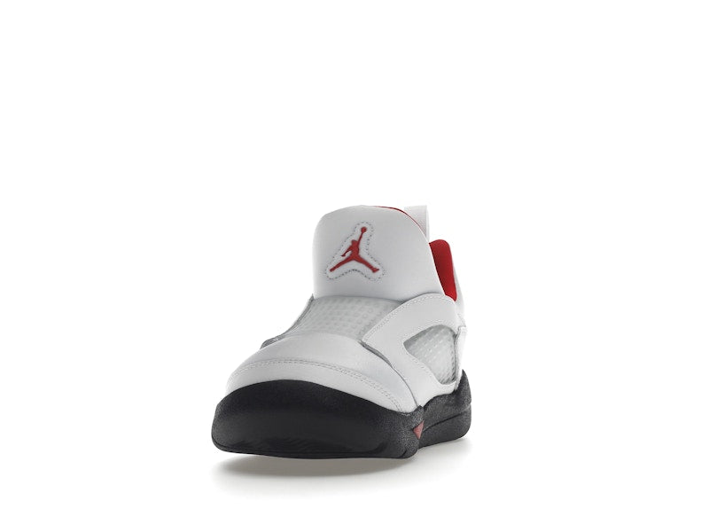 Jordan 5 Retro Little Flex White Black University Red (PS)