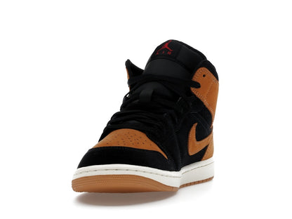 Jordan 1 Mid SE Black Flax