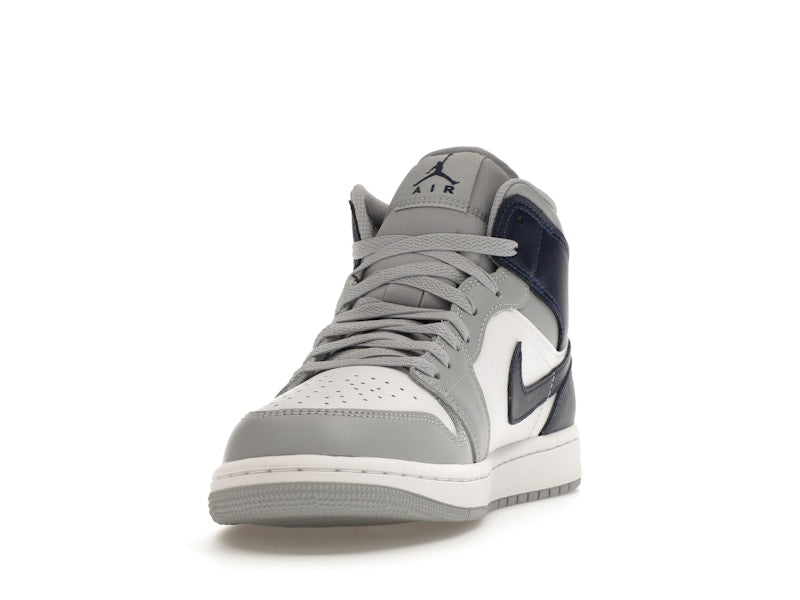 Jordan 1 Mid Wolf Grey Midnight Navy