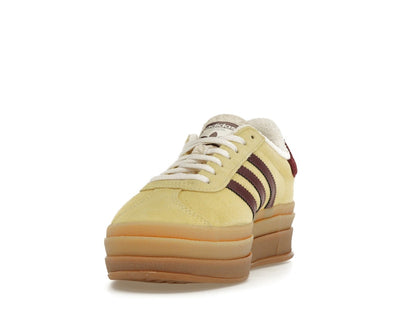 adidas Gazelle Bold Almost Yellow Maroon (Women's)