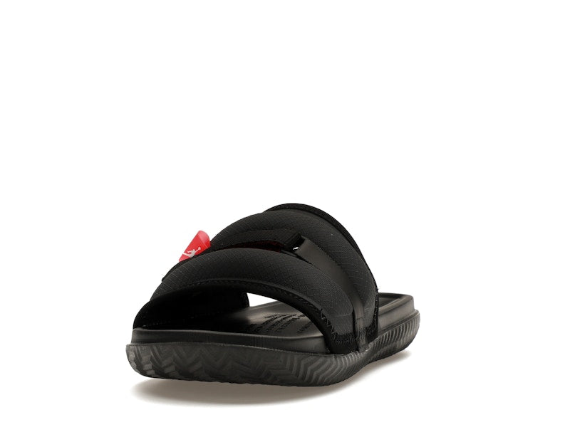 Jordan Super Play Slide Black University Red