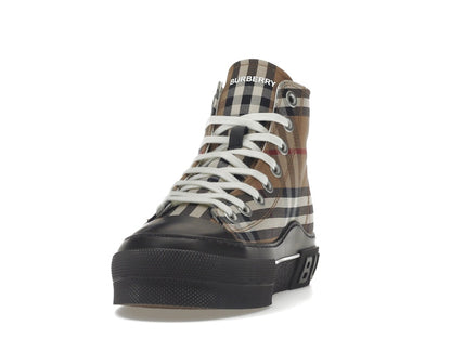 Burberry Vintage Check High Top Birch Brown
