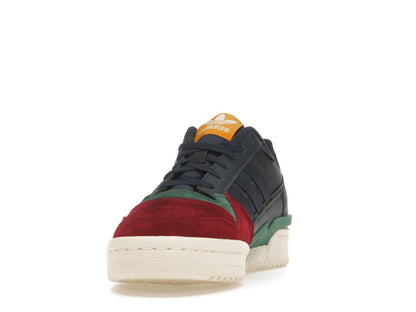 adidas Forum Exhibit Low 2.0 Collegiate Navy Burgundy Green
