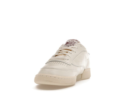 Reebok Club C 85 Chalk Alabaster Maroon