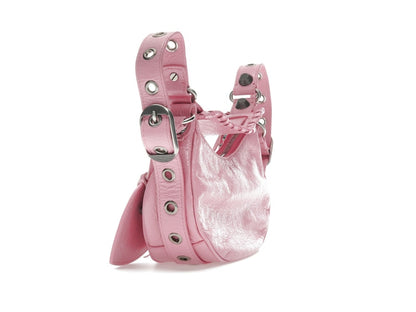 Balenciaga Le Cagole Shoulder Bag XS Pink