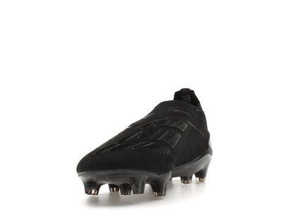 adidas Predator 24 Elite Laceless FG Core Black Carbon