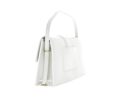 Jacquemus Le Bambino Long Shoulder Bag White