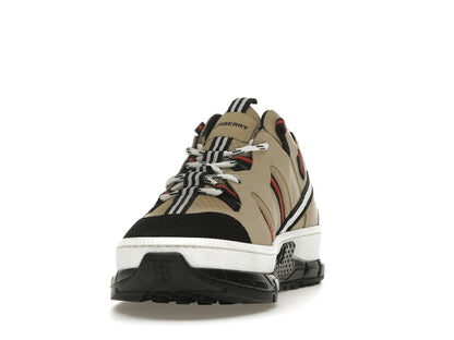 Burberry Nylon and Nubuck Union Beige