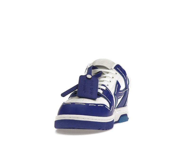 OFF-WHITE Out Of Office Sartorial Stitching White Dark Blue