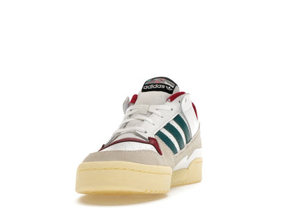 adidas Forum Low White Teal Burgundy