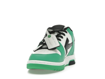 OFF-WHITE Out Of Office "OOO" Low Tops Green Black