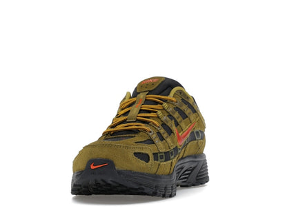 Nike P-6000 Premium Cordura Olive Flak Black Picante Red