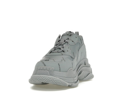 Balenciaga Triple S AllOver Logo Grey Black