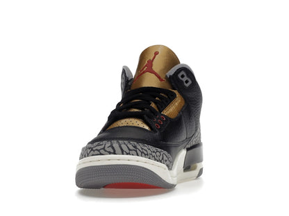 Jordan 3 Retro Black Cement Gold (Women's)