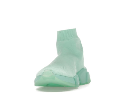Balenciaga Speed 2.0 Recycled Transparent Sole Green (Women's)