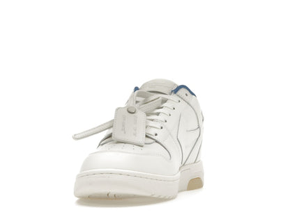OFF-WHITE Out Of Office "OOO" Low Tops For Walking White White Dark Blue SS22