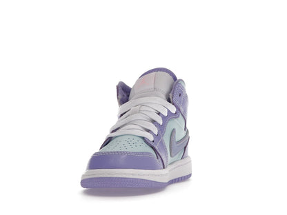 Jordan 1 Mid Purple Aqua (PS)