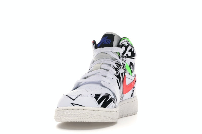 Jordan 1 Mid All Over Logos (GS)