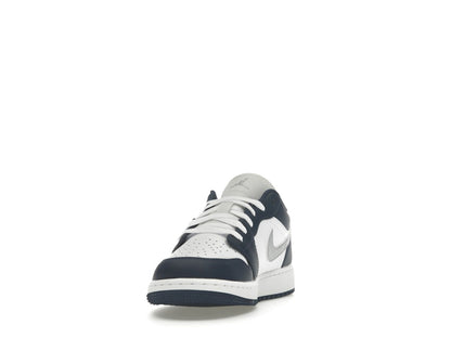 Jordan 1 Low Midnight Navy Wolf Grey (GS)