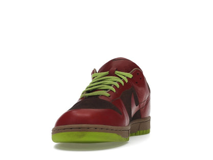 Nike Dunk Low 1-Piece Laser Varsity Red Chartreuse