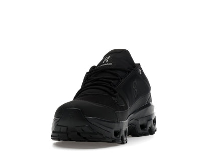 On Running Cloudrock Low Waterproof All Black