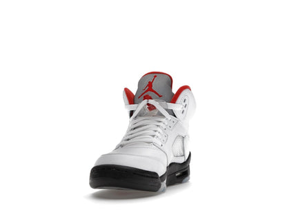 Jordan 5 Retro Fire Red Silver Tongue (2020) (GS)