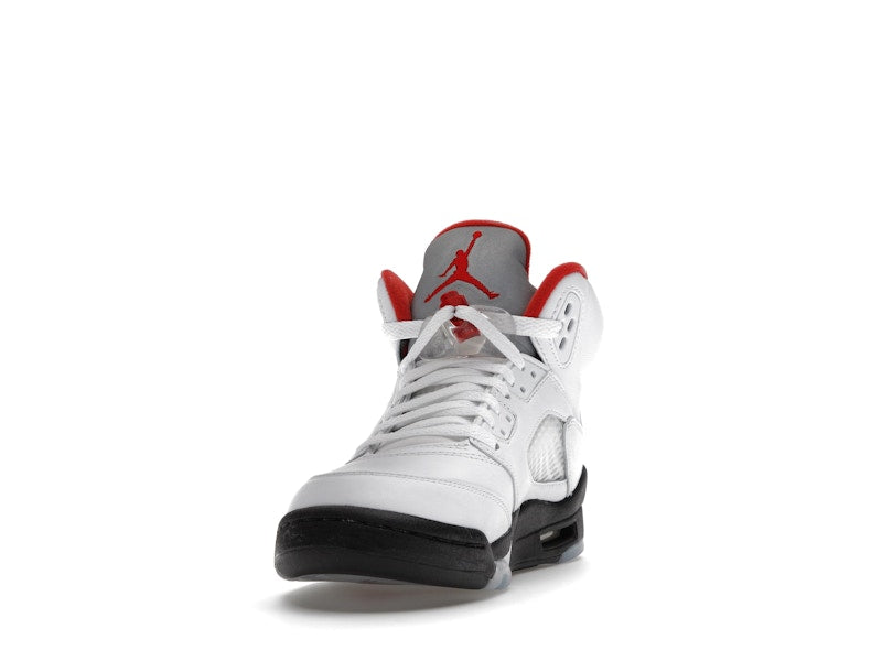 Jordan 5 Retro Fire Red Silver Tongue (2020) (GS)