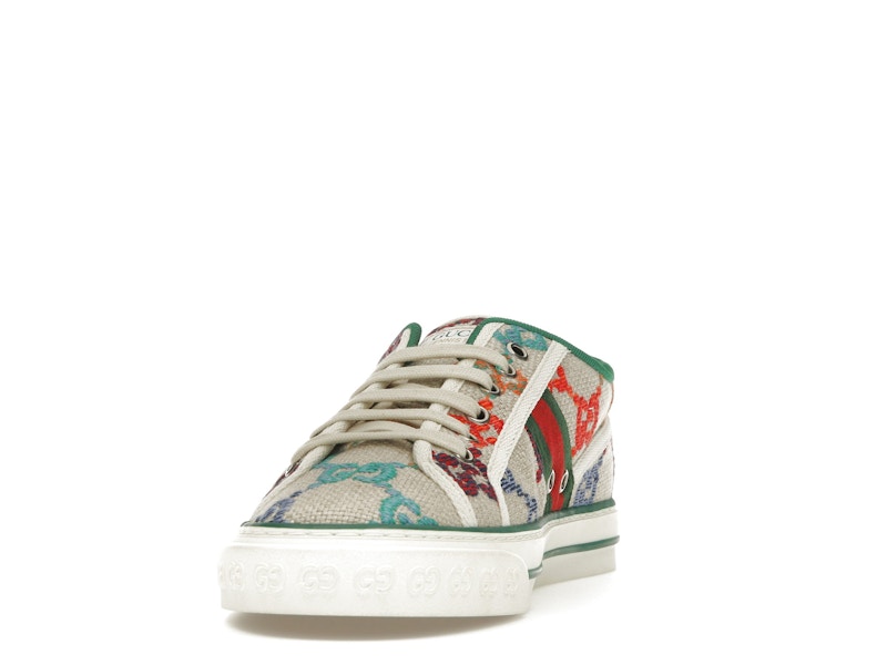 Gucci Tennis 1977 GG Logo White Multi