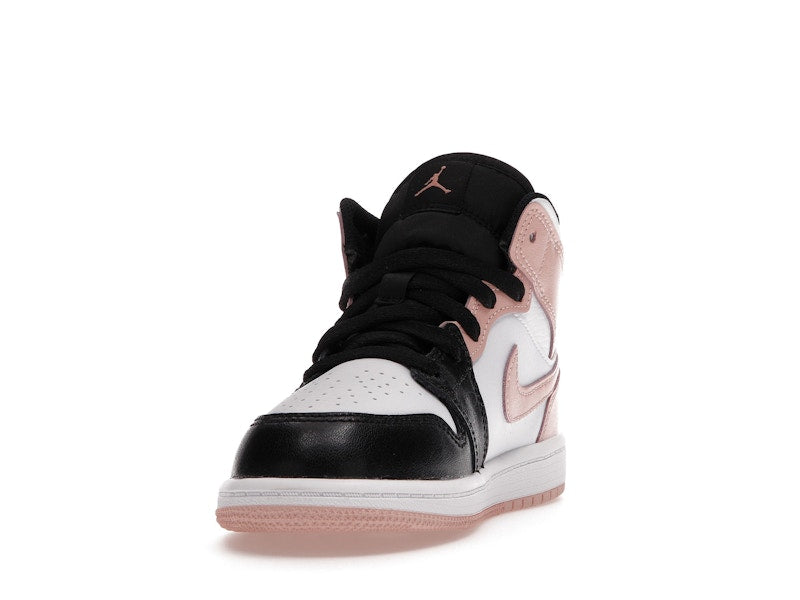 Jordan 1 Mid Arctic Orange Black Toe (PS)