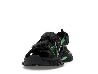 Balenciaga Track Sandal Black/Fluo Green