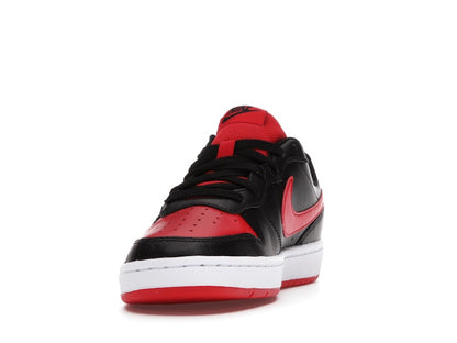 Nike Court Borough Low 2 Black University Red (GS)