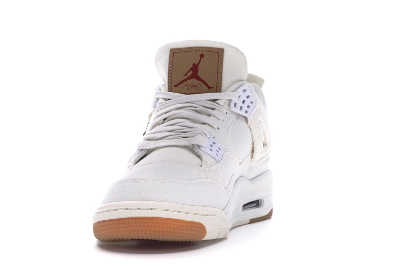 Jordan 4 Retro Levi's White (Blank Tag)