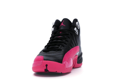 Jordan 12 Retro Black Deadly Pink (GS)