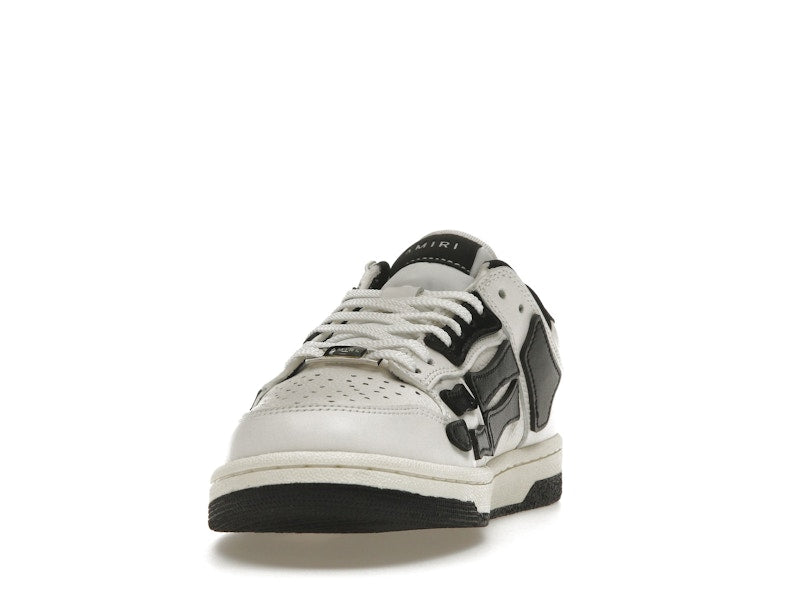 AMIRI Skel Top Low White Black White