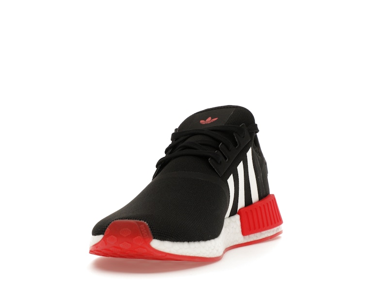 adidas NMD R1 Black Vivid Red White