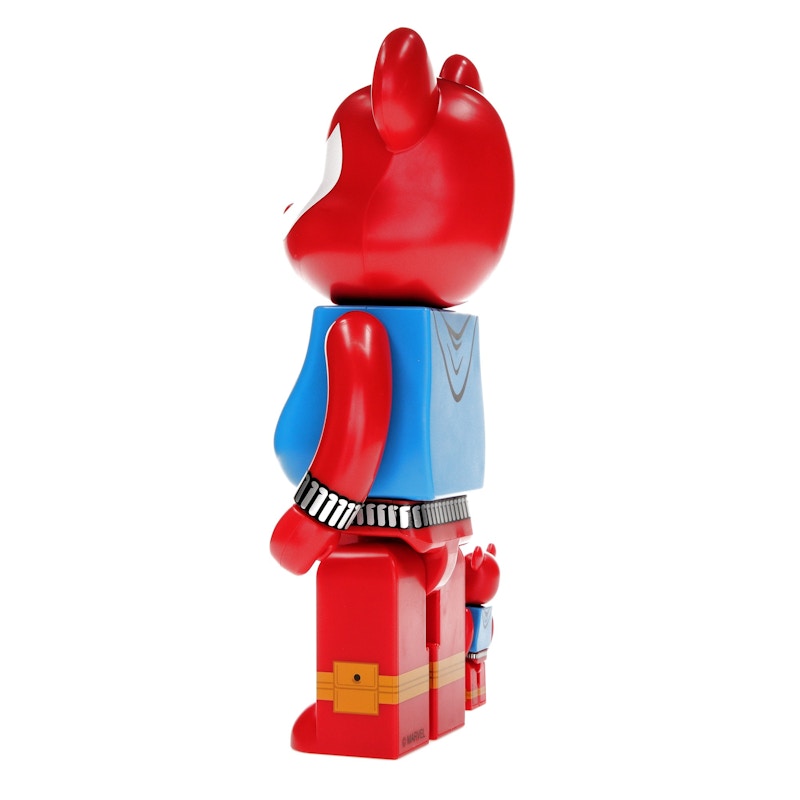 Bearbrick x Marvel Spider-Man Scarlet Spider 100% & 400% Set