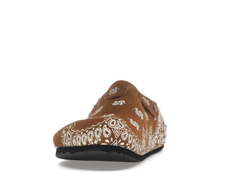 Bravest Studios Suede Paisley Clogs Hazel