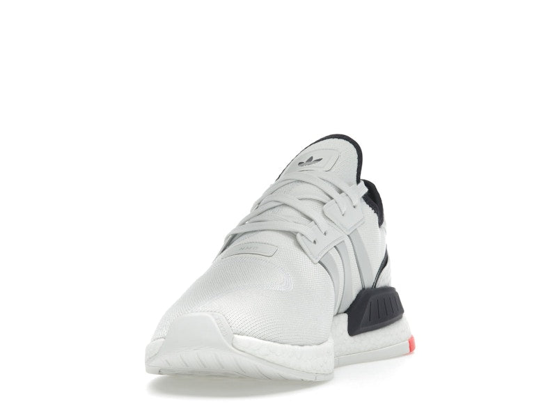 adidas NMD G1 Crystal White Grey Solar Red