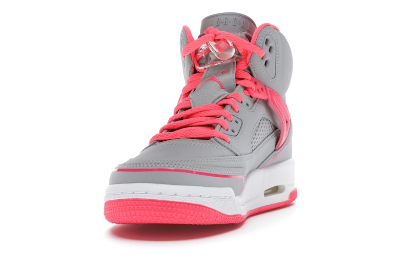Jordan Spizike Wolf Grey Racer Pink (GS)