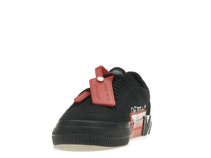 OFF-WHITE Vulcanized Low Canvas Black White