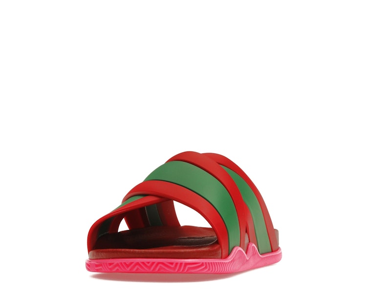 Gucci Web Slide Pink Rubber (Women's)