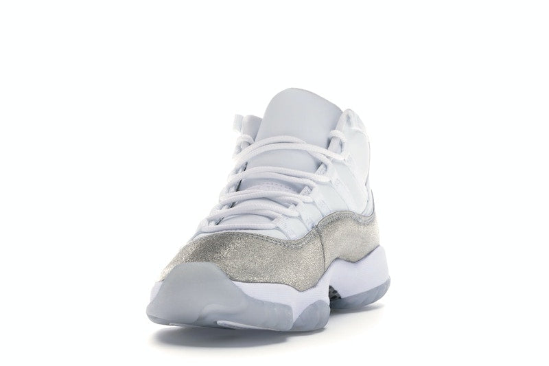 Jordan 11 Retro White Metallic Silver (Women's)