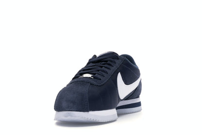 Nike Cortez Basic Nylon Obsidian White-Metallic Silver