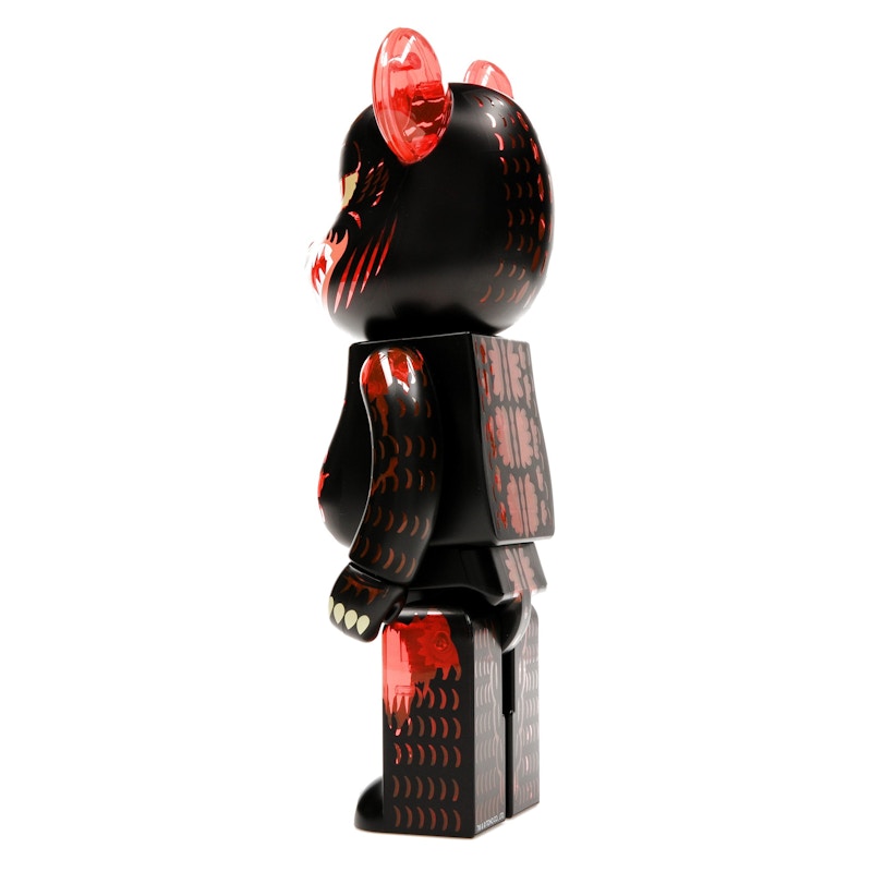 Bearbrick Godzilla VS Destoroyah version Godzilla (Meltdown) 100% & 400% Set Clear Orange Ver.