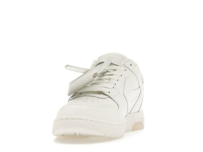 OFF-WHITE Out Of Office OOO Low Tops Triple White