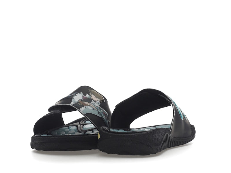 adidas Reptossage Hook-And-Loop Slides Yu-Gi-Oh! Blue Eyes White Dragon