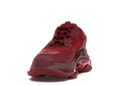 Balenciaga Triple S Burgundy Red