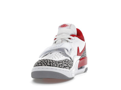 Jordan Legacy 312 Low White Cement Gym Red (Women's)