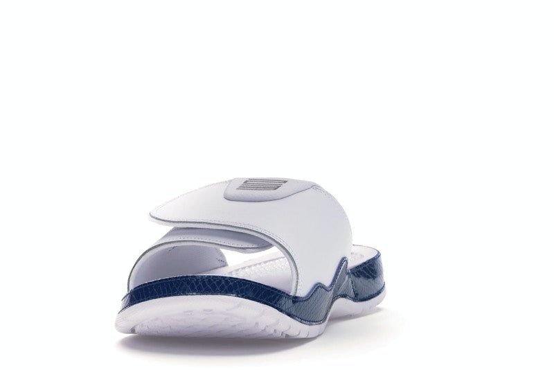 Jordan Hydro 11 Slide White Navy